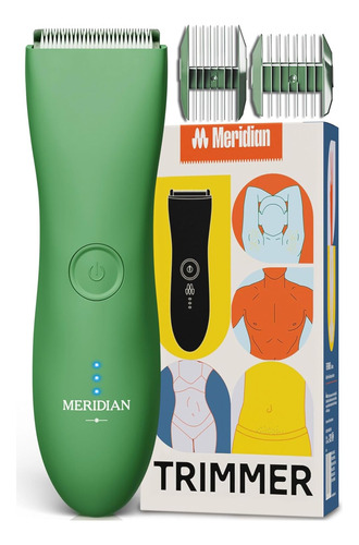 Recortadora Electrica Meridian, Para Hombres, Impermeable