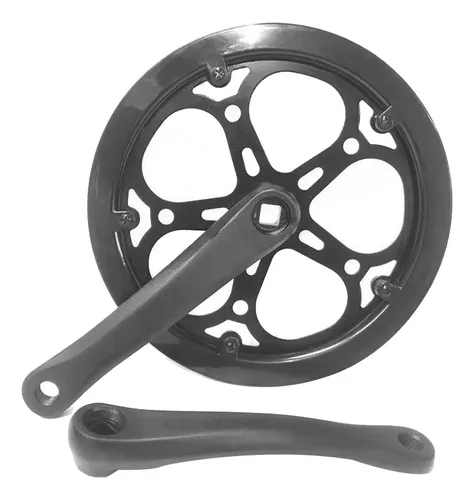 Juego De Bielas Para Bicicleta Estática, Manivela Izquierda Y Derecha De Hierro 127 Mm - Ideal Para Fitness En Casa
