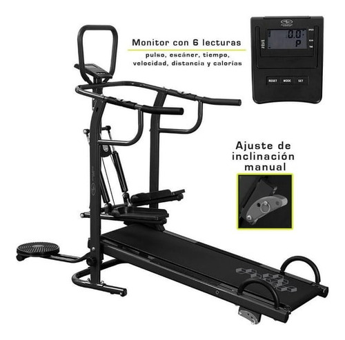 Caminadora Manual 4en1 Con Escaladora Athleticworks Wmt-2646 (Usado)