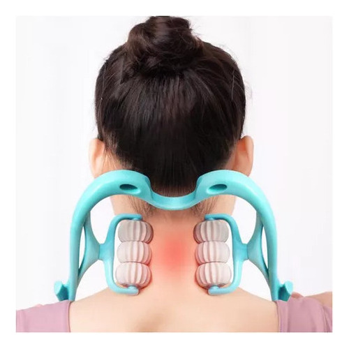 Masajeador De Cuello, Herramientas De Masaje Con Rodillo