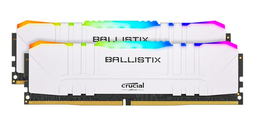 Memoria Crucial Ballistix 16gb 3600 Ddr4 Blanco 2x8 Mexx 3