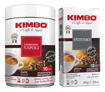 Comprar Café Grano Molido Kimbo Napoli + Café Molido Kimbo Intenso