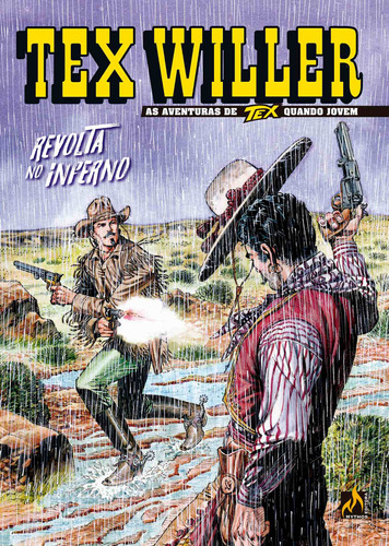 Tex Willer Nº 40: Revolta no inferno, de Giusfredi, Giorgio. Editora Edições Mythos Eireli, capa mole em português, 2022