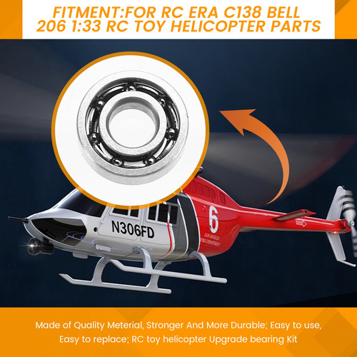Kit De Rodamientos Rc Toy Helicopter Upgrade C138 C186 Para