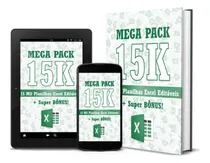 Comprar  Planilha Engenharia E Obras -pacote 15k Excel Editavel Envi