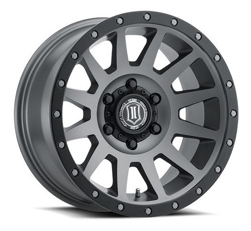 Llantas Icon Alloys Compression 20x10 - 6x139,7 Tit