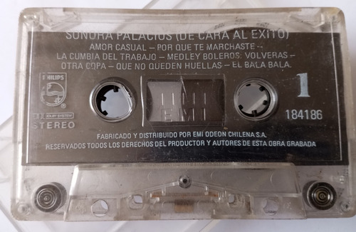 Sonora Palacios Cassette Sin Carátula (ver Descripción)