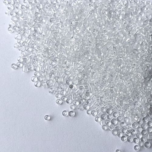 Chaquira De Colores Transparentes Bolsa Con 500 Gramos