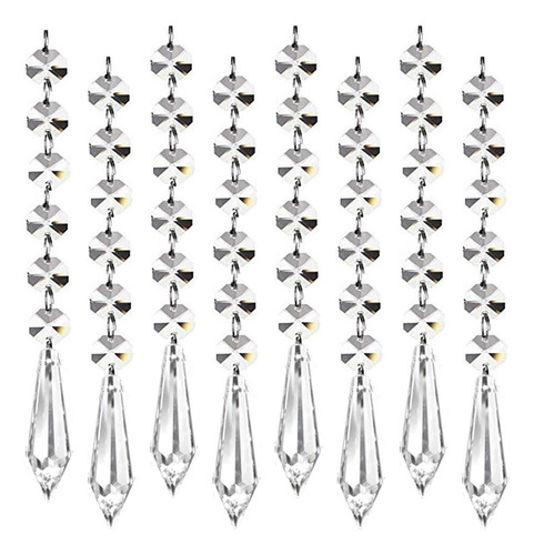 Hohiya 30pc Cristales Colgantes Para Centros De Mesa Acrílic