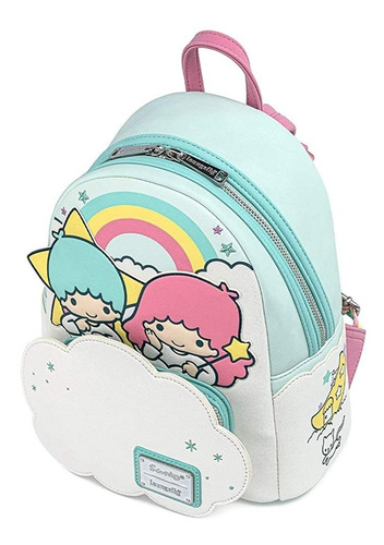 Imagen 3 de 5 de Loungefly Sanrio Mochila Little Twin Stars Nubes 2022