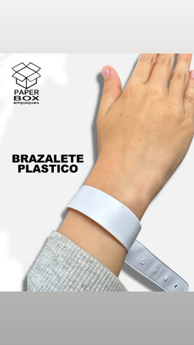 Brazalete Plástico Sublimable 