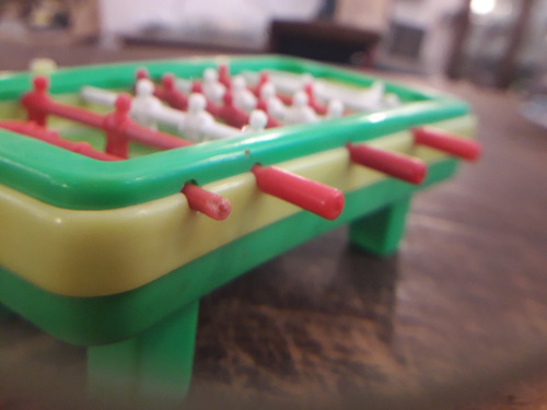 Antiguo Mini Juego Metegol Obertoys Juguete Muy Bueno (Usado)