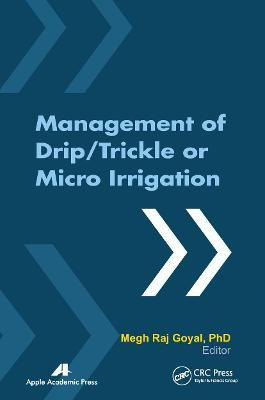 Libro Management Of Drip/trickle Or Micro Irrigation - Me...