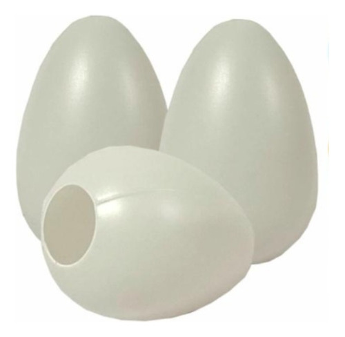 Casquinhas Ovo Páscoa Ovinhos Plástico Para Pintar Kit C/60