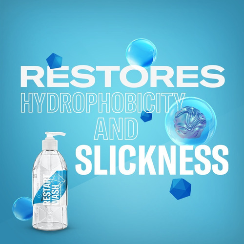 Imagen 3 de 6 de Shampoo Para Autos Descontaminante Gyeon Restart Wash