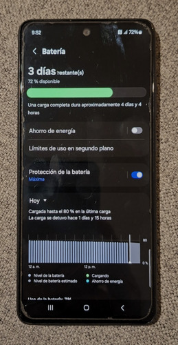 Samsung Galaxy A52 128 Gb Awesome Black 6 Gb Ram (Usado)