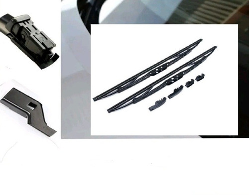 Imagen 2 de 4 de Plumillas Metalizadas Para Mazda Allegro - 1999 Hasta 2008