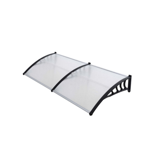 Alero Protector Policarbonato Para Ventanas Y Puertas 90x67