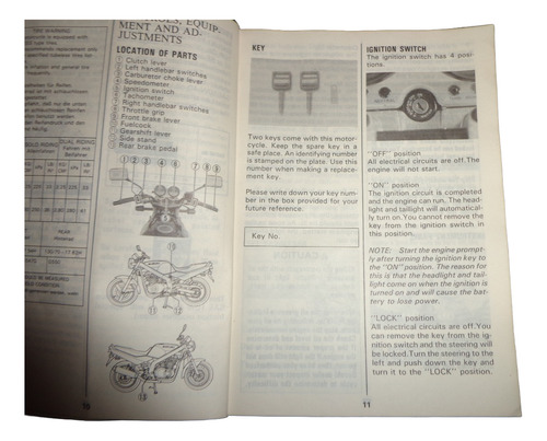 Suzuki Gs 500 E 1991 Libro Manual Original (Usado)