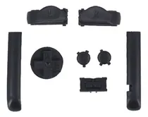 Comprar Set Botones Color Negro Solido Para Game Boy Advance Gba