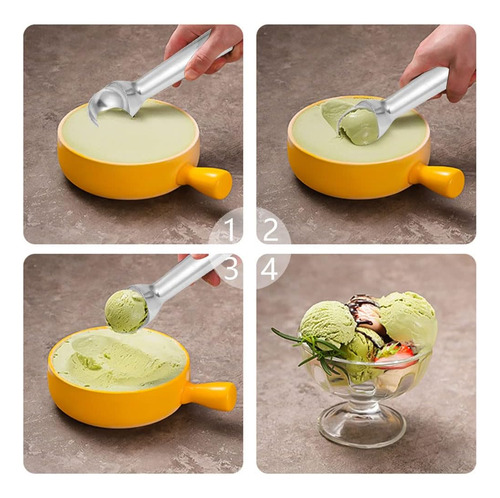 Cuchara De Helado, 7 Pulgadas, Antiadherente, Anticongelante