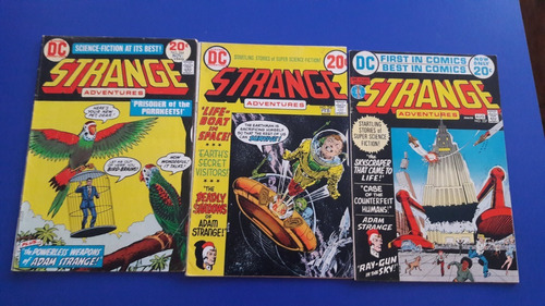 Set De 3 Revistas Gigantic Strange 1972 - 73