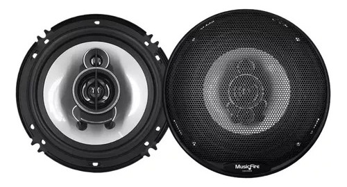 Parlantes Auto Music Fire Mf-1643 6.5 Pulgadas 3 Vias 400w