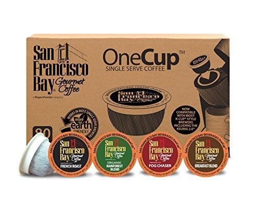 Sf Bay Coffee Variety Pack 80 Ct Compostables Bolsitas De Ca