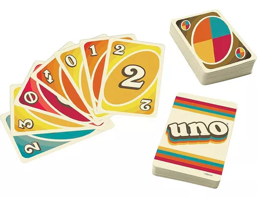 Jogo de Cartas UNO Icônico Décadas (S) - Branco