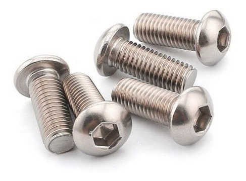 Pack X50u Perno Allen M5 Acero Inox 8mm - Cimech3d