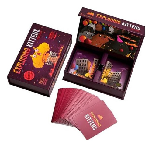 Exploding Kittens Party Pack Juego De Cartas De Exploding Y