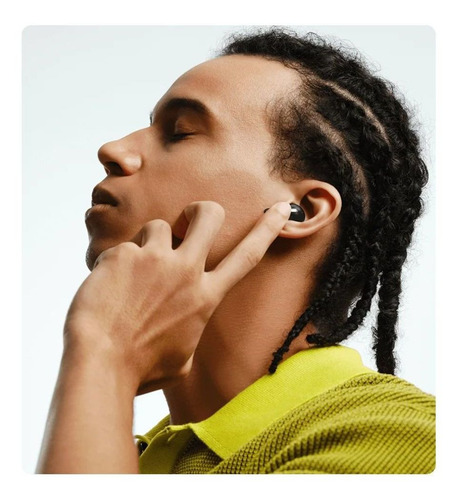 Imagen 7 de 9 de Auriculares in-ear gamer inalámbricos Xiaomi Redmi Buds 4 Pro M2132E1 midnight black con luz LED