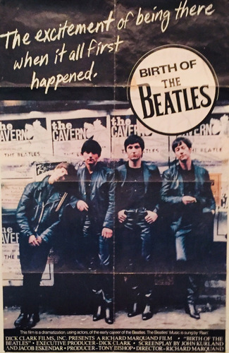 Afiche Poster - The Beatles Birth Of The Movie.