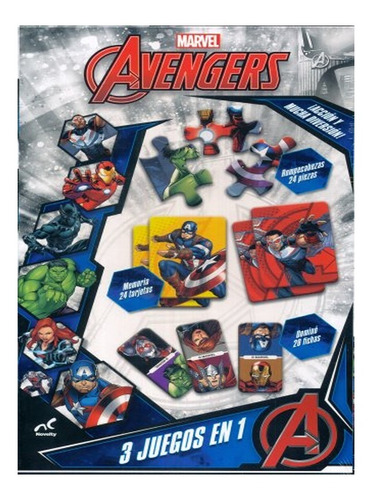 Rompecabezas Avengers 3 En 1