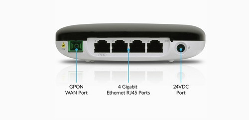 Router Ubiquiti Uf-wifi Gpon De 4 Puertos Con Wi-fi
