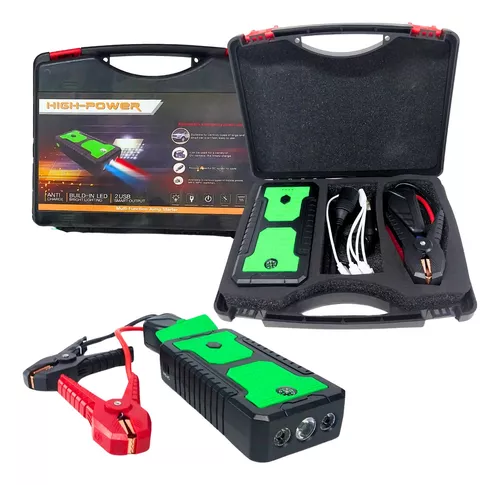 Arrancador batería para coche 300A 15000mAh 12804 Kit de emergencia Power  Bank