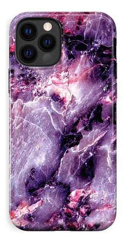 Funda Velvet Caviar Para iPhone 12 Pro Max Purple Marble