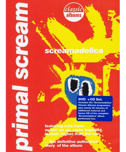 1 Dvd + 1 Cd  Primal Scream   Screamadelica  Nuevo Y Sellado