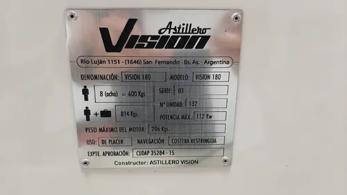 Lancha Vision 165 Open Full C/ Mercury 150hp 4t Elpt 0h