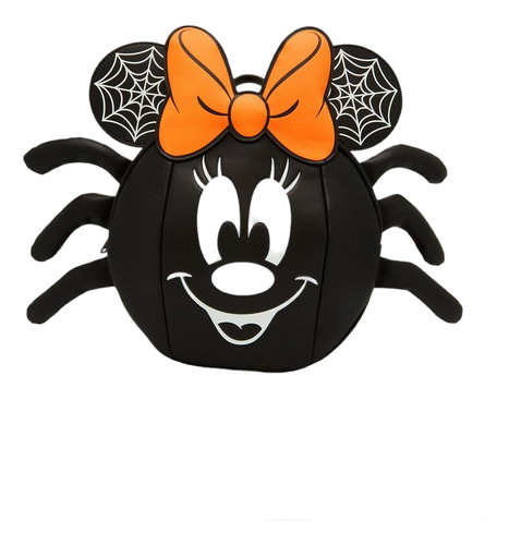 Loungefly Mini Mochila Minnie Mouse Spider Glow-in-the-dark Halloween 