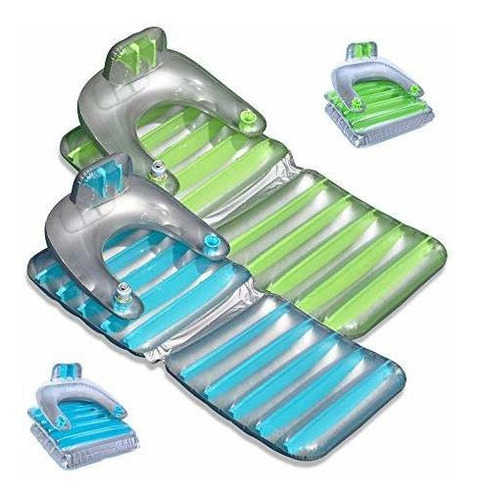 Flotador Swimline Plegable Tumbona Piscina.