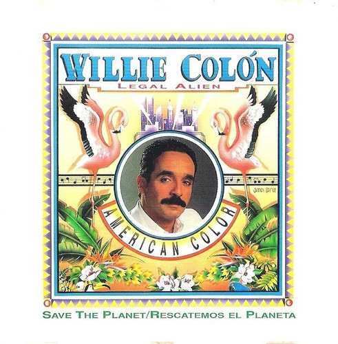 Willie Colón Legal Alien Cd American Color U.s.a Impecable