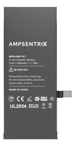 Cambio Bateria Ampsentrix iPhone 7 Con Instalacion 