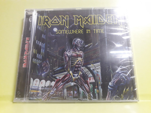 Cd Iron Maiden Somewhere In Time 