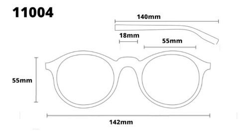 Óculos De Sol Yacht Sport Redondinho Round Frame Preto Top