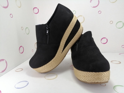 Imagen 10 de 10 de Panchita - Zapato De Mujer Yh-1 Negro