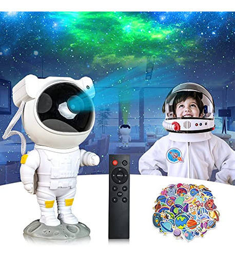 Proyector Astronauta Galaxy Lampara 360° Luz Noche 5w Niños Color de la estructura Shenzhen Saijie Technology Co., Ltd
