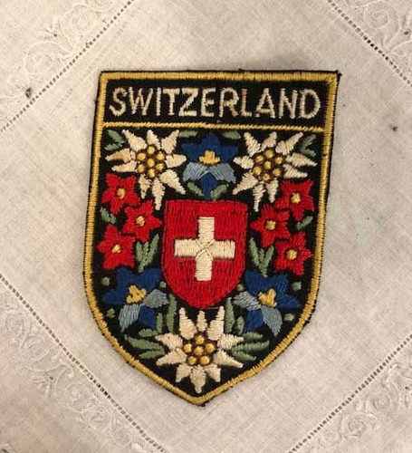 Antiguo Escudo Insignia Switzerland