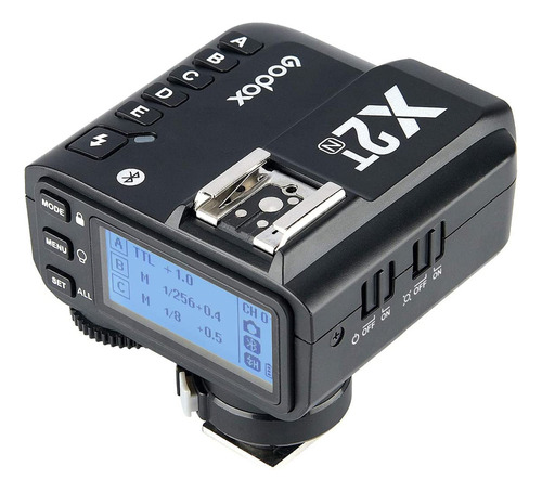 Transmisor de flash de radio Godox X2T-n Ttl 2.4G para Nikon, color negro