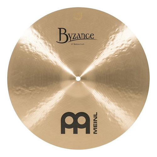 Platillo Meinl B16mc Byzance Traditional 16 Medium Crash